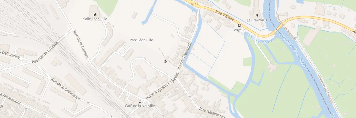 Plan du 7 Rue de l’Agrappin à Amiens