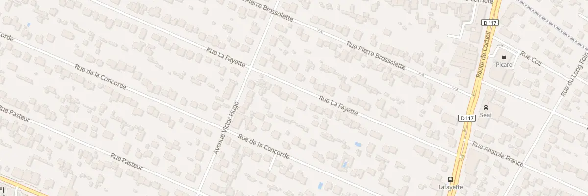 Plan du 150 Rue la Fayette à Sainte-Geneviève-des-Bois