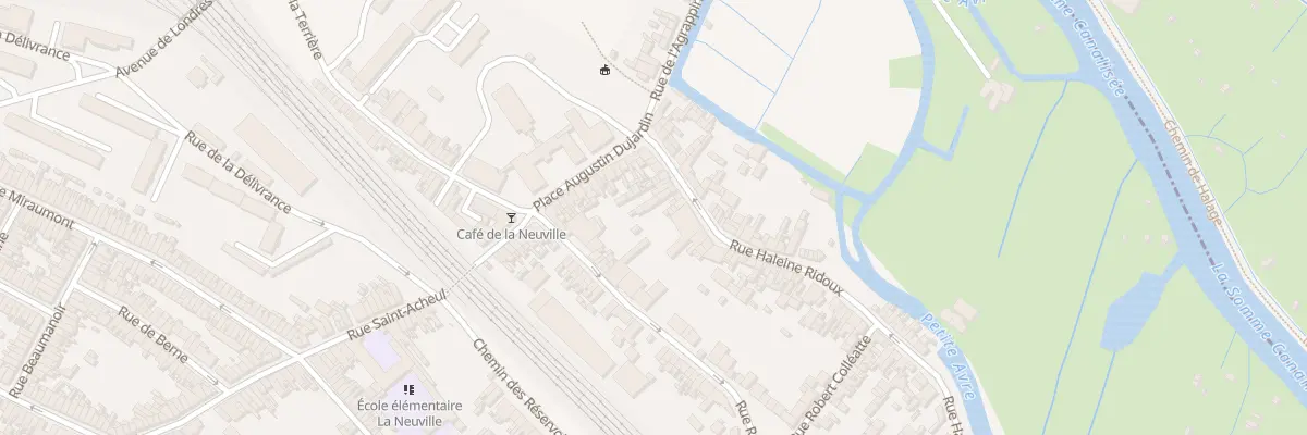 Plan du 18 Rue Haleine Ridoux à Amiens