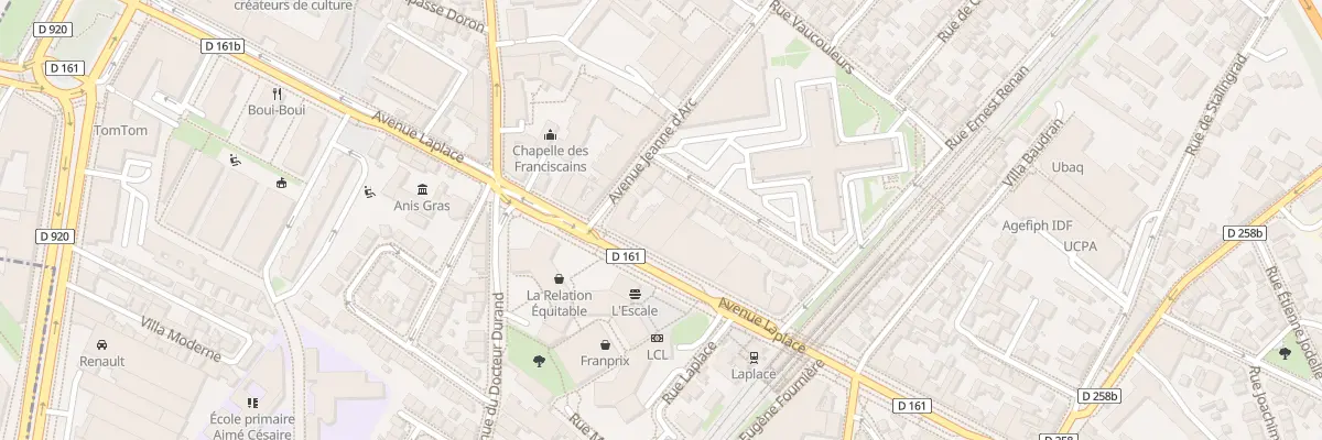 Plan du 42 Av Laplace à Arcueil
