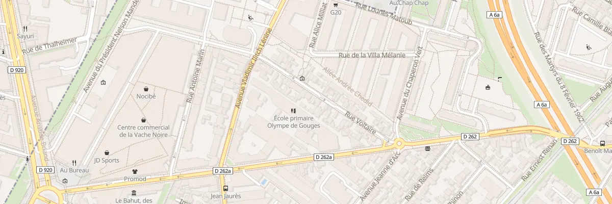 Plan du 18 Rue Voltaire à Arcueil