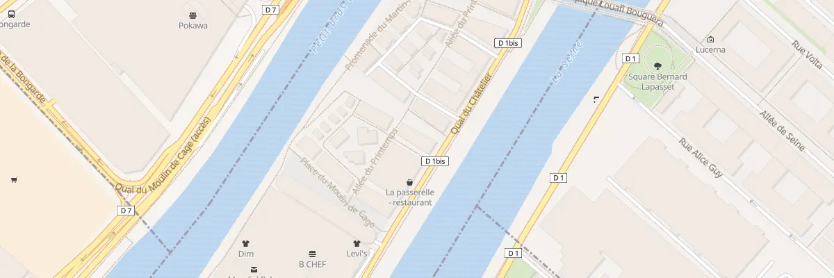 Plan du 2 Rue Vandana Shiva à L’Île-Saint-Denis