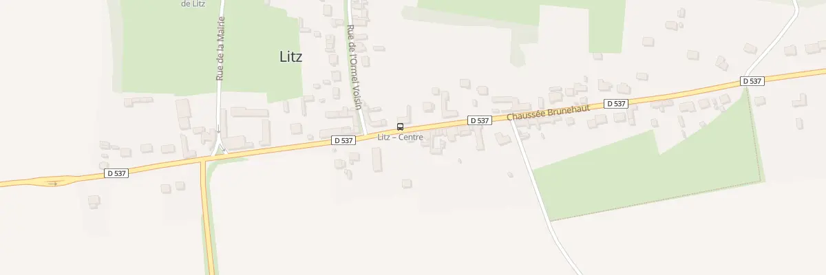 Plan du 28 Chs Brunehaut à Litz