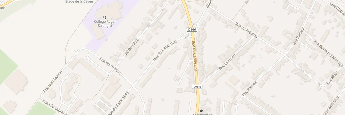 Plan du 5 Rue du Huit Mai à Saint-Pol-sur-Ternoise