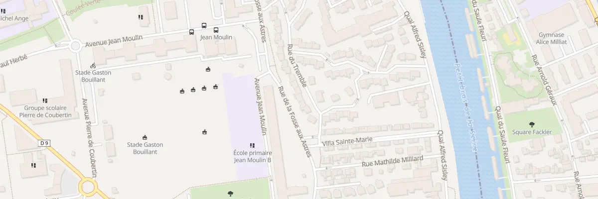 Plan du 7 Rue de Tremble à Villeneuve-la-Garenne