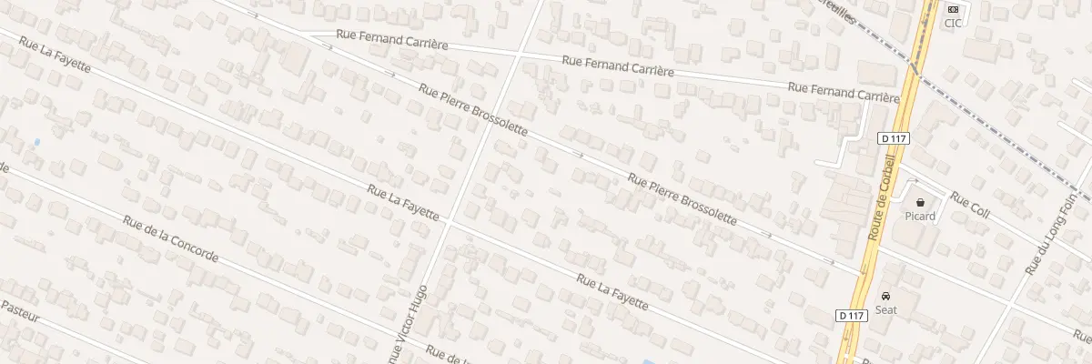 Plan du 106 Rue Pierre Brossolette à Sainte-Geneviève-des-Bois