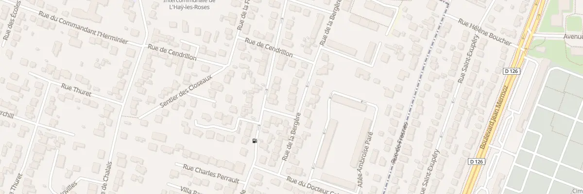 Plan du 94 Rue de la Bergère à L’Haÿ-les-Roses