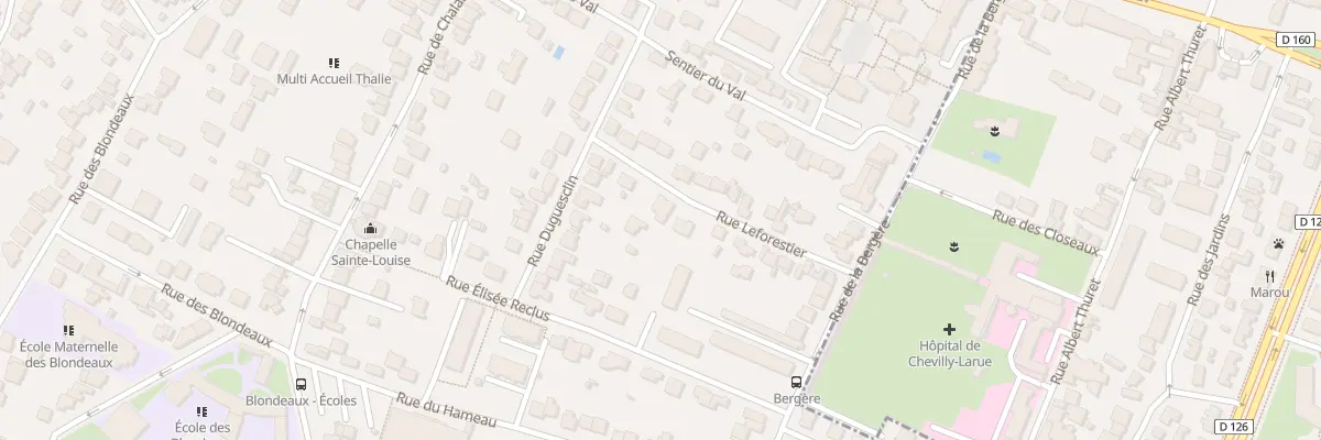 Plan du 11B Rue Leforestier à L’Haÿ-les-Roses