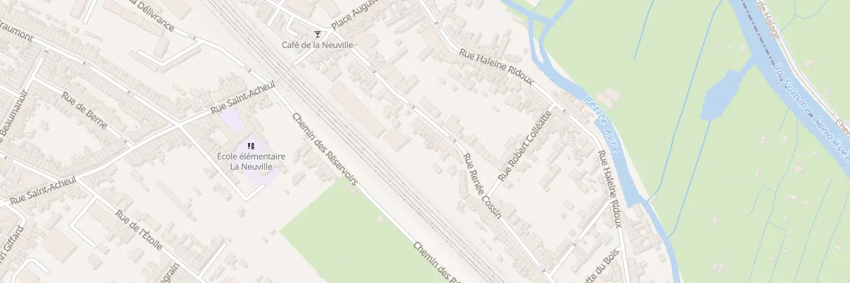 Plan du 54 Rue Renée Cossin à Amiens