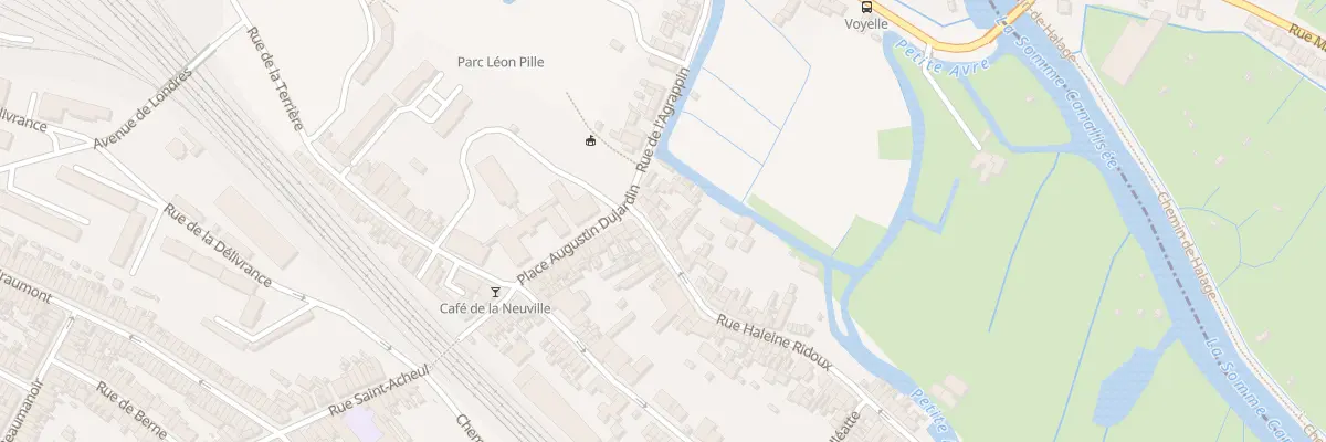 Plan du 5 Rue Haleine Ridoux à Amiens