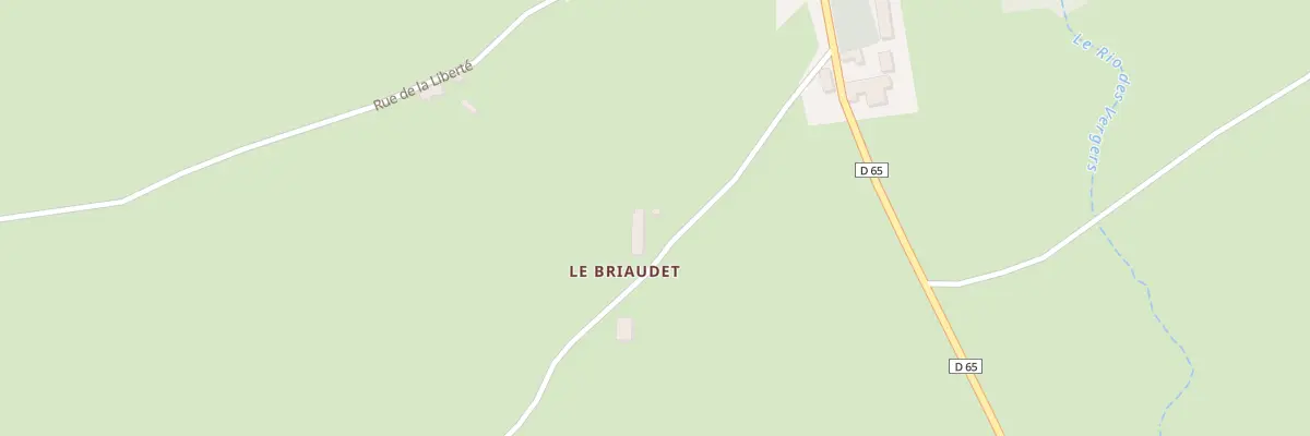 Plan du 2 Le Briaudet au Chauchet