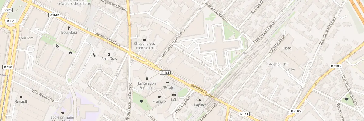 Plan du 8 Rue du 11 Novembre à Arcueil