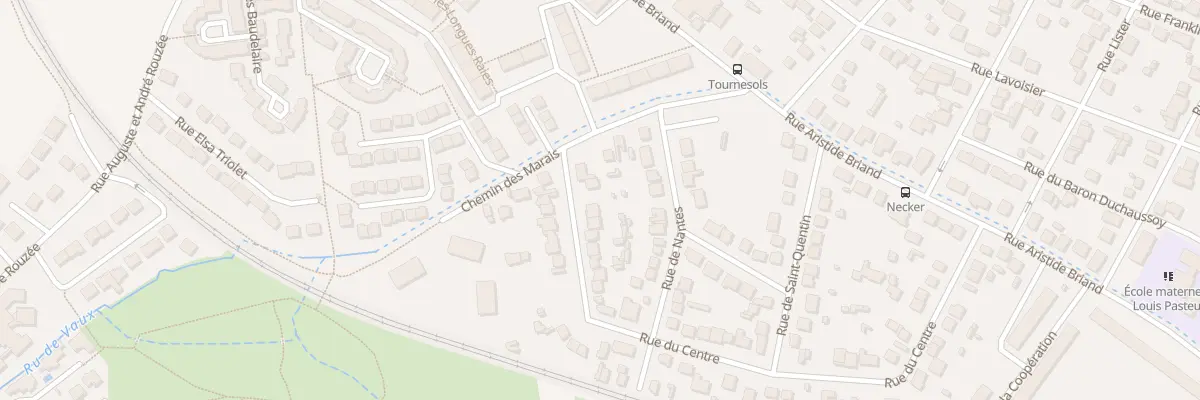 Plan du 70 Rue du Centre à Domont