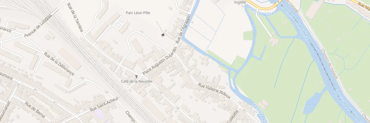 Plan du 9 Rue Haleine Ridoux à Amiens