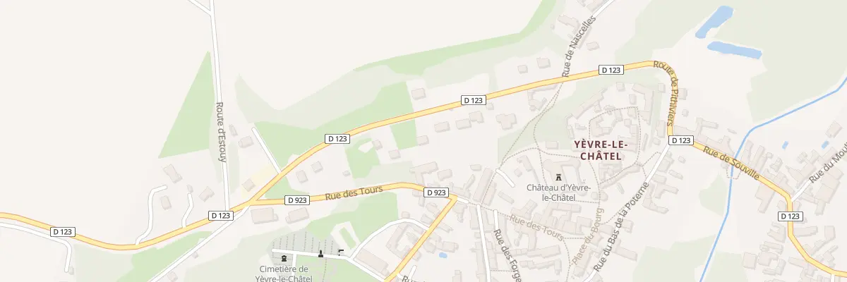 Plan du 9 Rue de Pithiviers à Yèvre-la-Ville