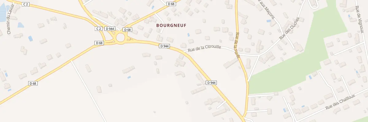 Plan du 59 Rte d’Orléans à Saint-Éloy-de-Gy