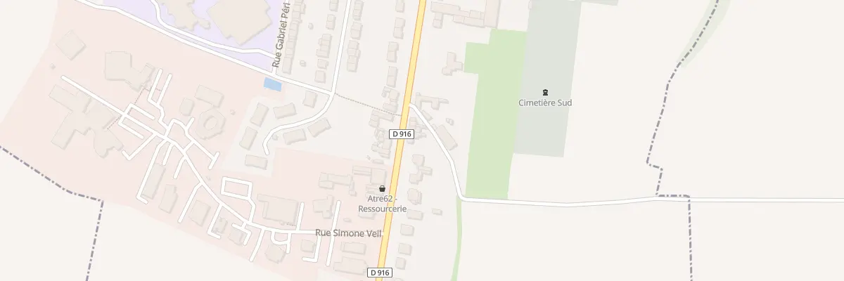 Plan du 111 Rue de Canteraine à Saint-Pol-sur-Ternoise