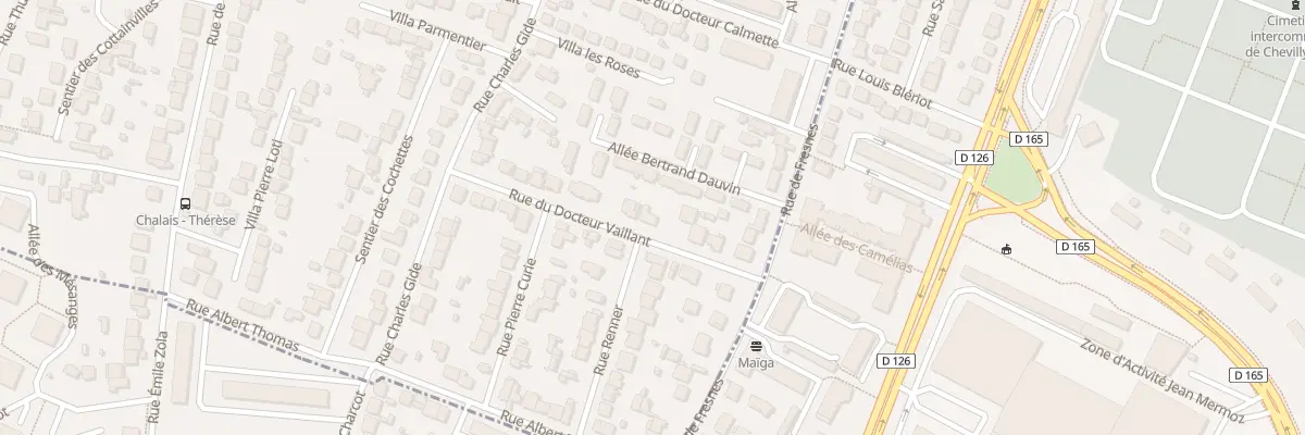 Plan du 14 Rue Doct Vaillant à L’Haÿ-les-Roses
