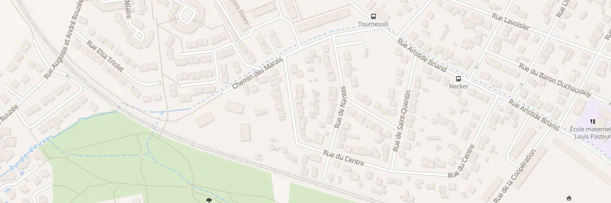 Plan du 64 Rue du Centre à Domont
