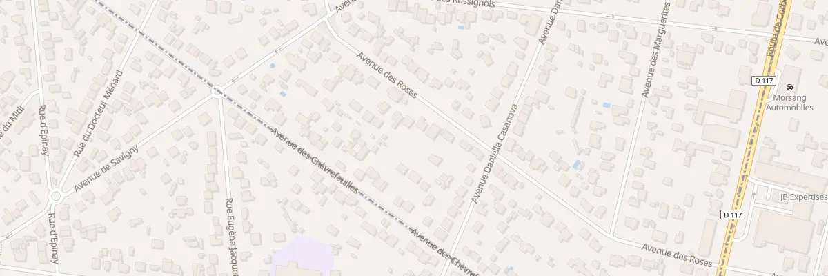 Plan du 31 Av des Roses à Villemoisson-sur-Orge