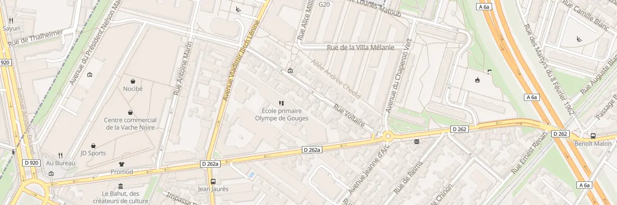 Plan du 24 Rue Voltaire à Arcueil