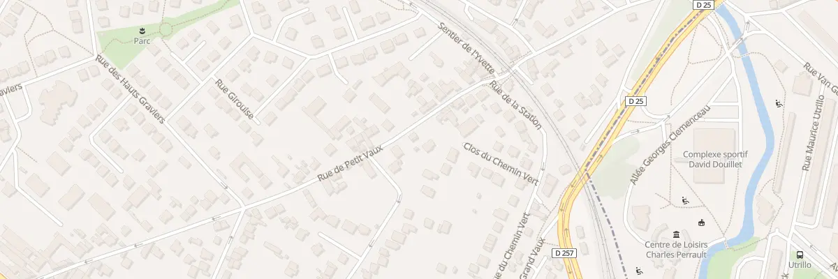 Plan du 54 Rue de Petit Vaux à Épinay-sur-Orge