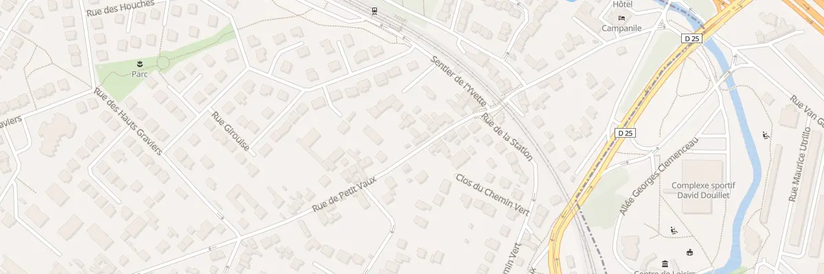 Plan du 93 Rue de Petit Vaux à Épinay-sur-Orge
