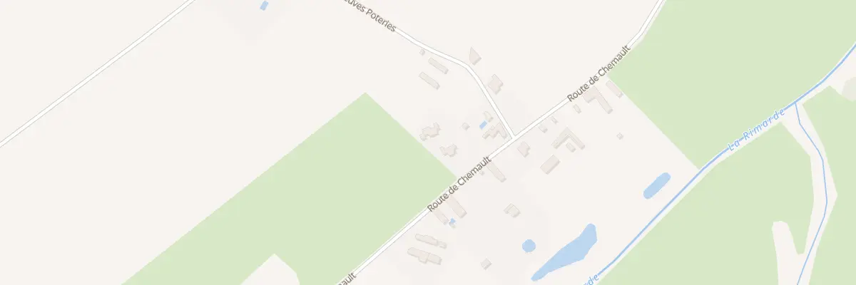 Plan du 44B Rte de Chemault à Nibelle