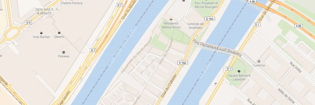 Plan du 29 Rue Jeanne Paquin à L’Île-Saint-Denis