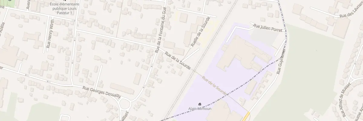 Plan du 5 Rue de la Sourde à Deuil-la-Barre
