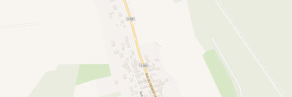 Plan du 1 Rue du Gen Leclerc à Balagny-sur-Thérain