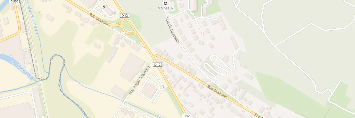 Plan du 467 Rue Duvivier à Bury