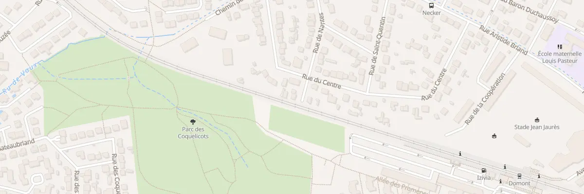 Plan du 36 Rue de Nantes à Domont
