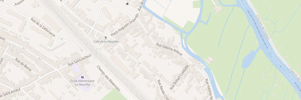 Plan du 32 Rue Haleine Ridoux à Amiens