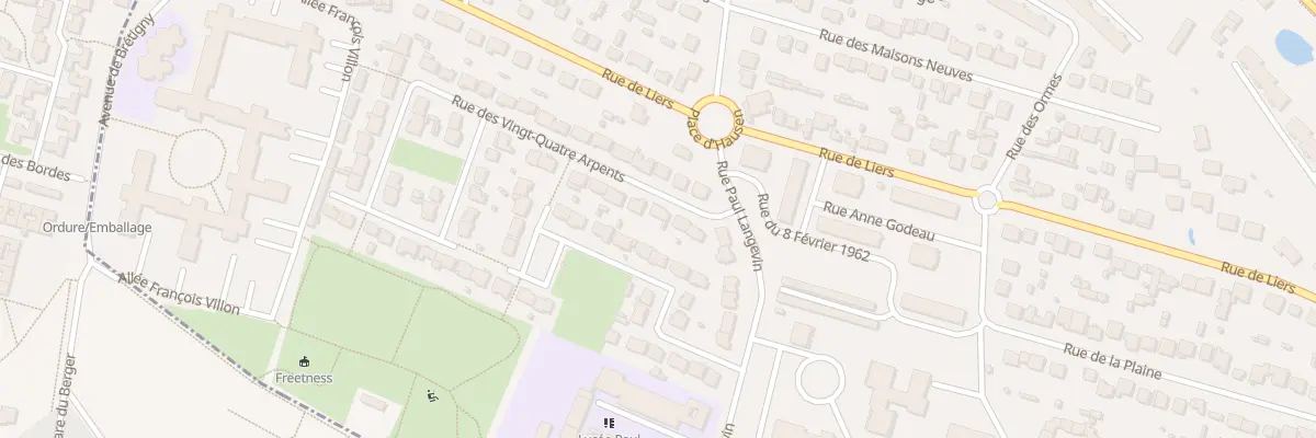 Plan du 7 Rue des 24 Arpents à Sainte-Geneviève-des-Bois