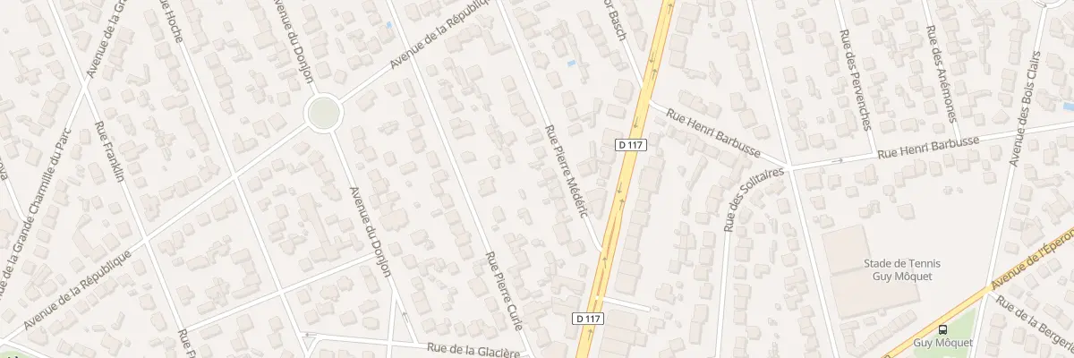 Plan du 82 Rue Pierre Mederic à Sainte-Geneviève-des-Bois