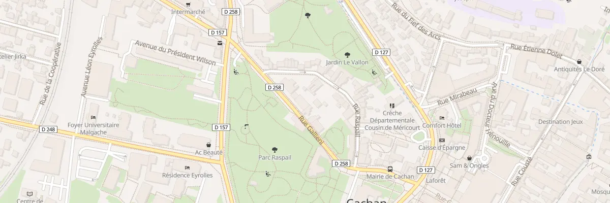 Plan du 18 Rue Galliéni à Cachan