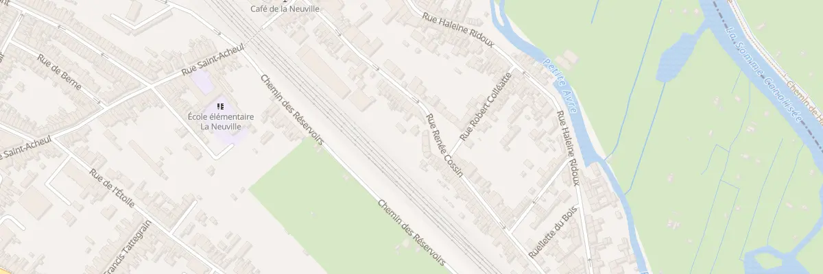 Plan du 78 Rue Renée Cossin à Amiens