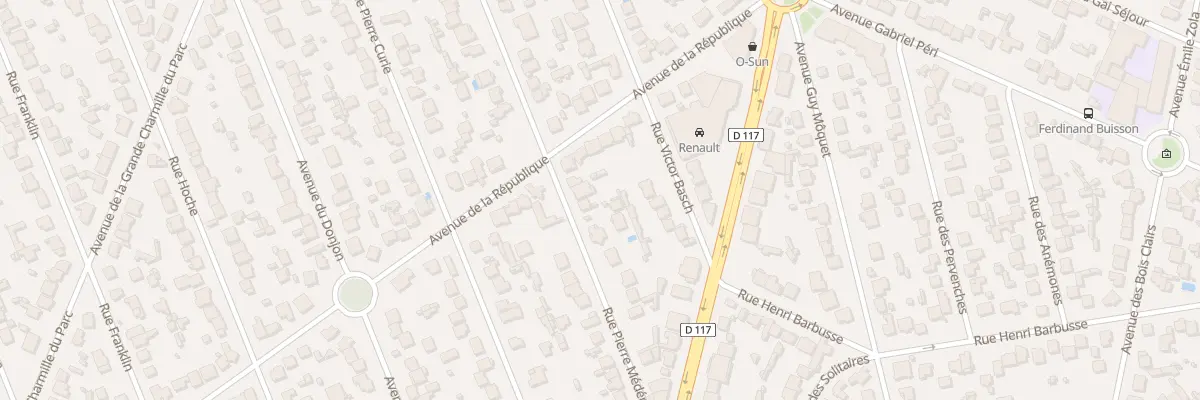 Plan du 45 Rue Pierre Mederic à Sainte-Geneviève-des-Bois