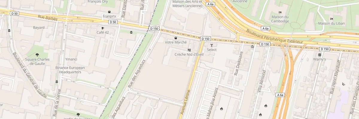 Plan du 54 Av Lénine à Gentilly