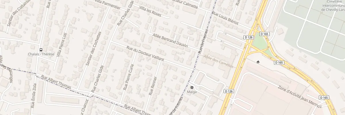 Plan du 10 Rue Doct Vaillant à L’Haÿ-les-Roses