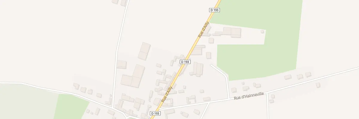 Plan du 27 Rue d’Ailly à Chaussoy-Epagny