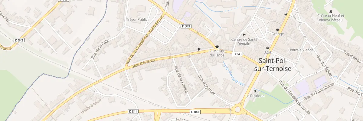 Plan du 55 Rue d’Hesdin à Saint-Pol-sur-Ternoise
