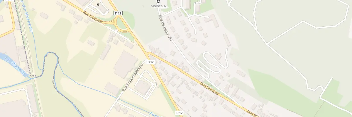 Plan du 452 Rue Duvivier à Bury