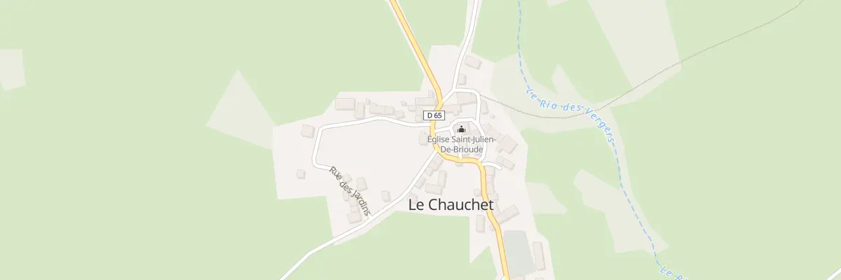 Plan du 4 Rue de la Meridienne Verte au Chauchet