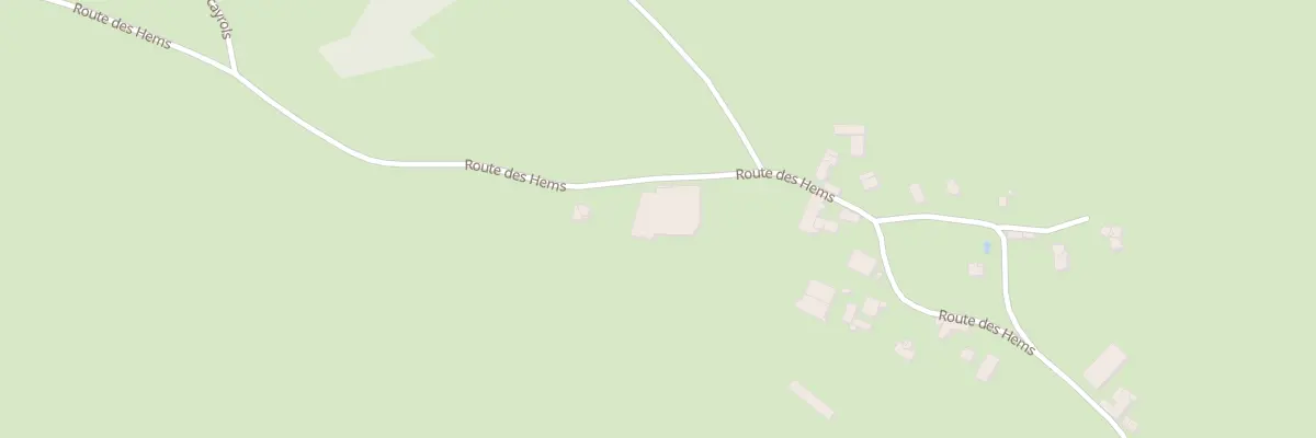 Plan du 5272 Les Hemps à Goutrens