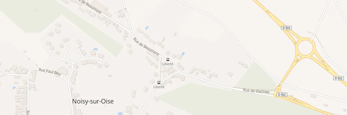 Plan du 6 Rue de Beaumont à Noisy-sur-Oise