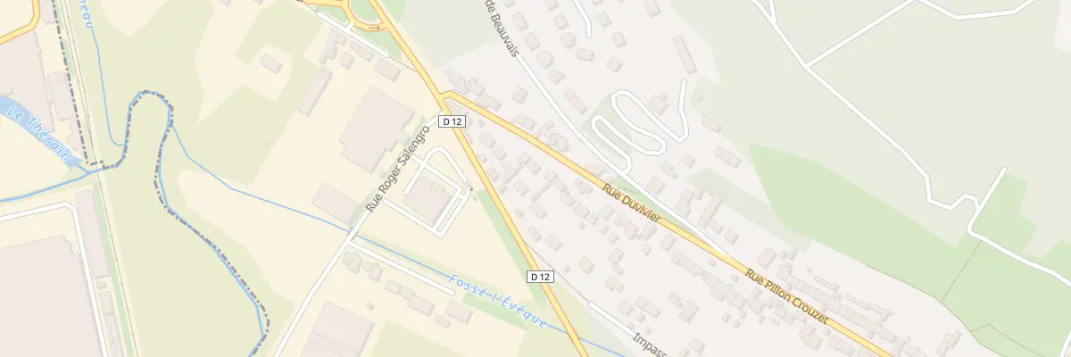 Plan du 4130 Rue Duvivier à Bury