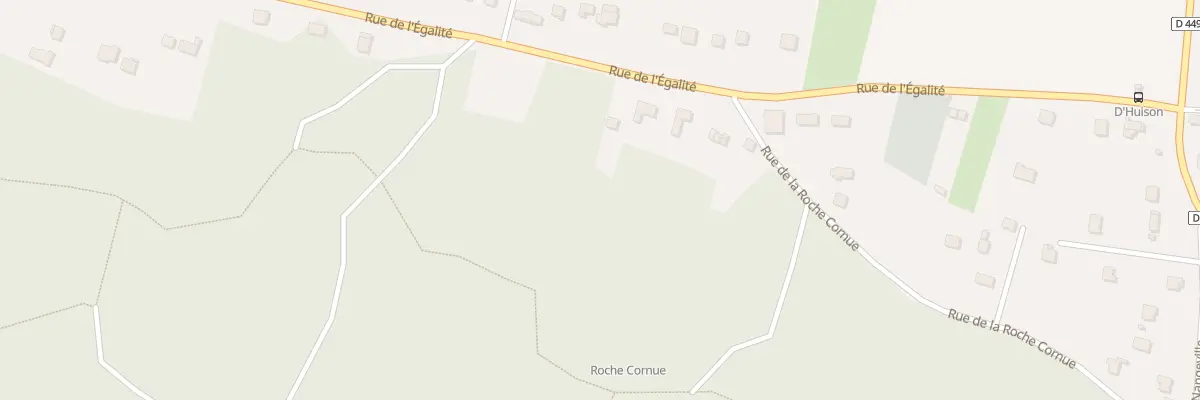 Plan du 46 Rue de l’Egalité à D’Huison-Longueville