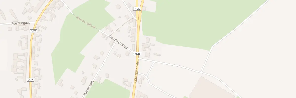 Plan du 37 Rte Nationale à Beauval